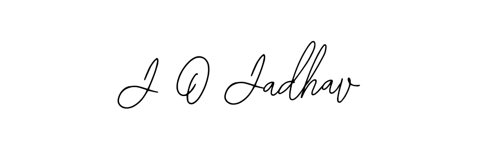 if you are searching for the best signature style for your name J O Jadhav. so please give up your signature search. here we have designed multiple signature styles  using Bearetta-2O07w. J O Jadhav signature style 12 images and pictures png