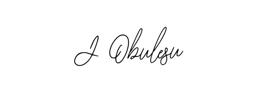 Also we have J Obulesu name is the best signature style. Create professional handwritten signature collection using Bearetta-2O07w autograph style. J Obulesu signature style 12 images and pictures png
