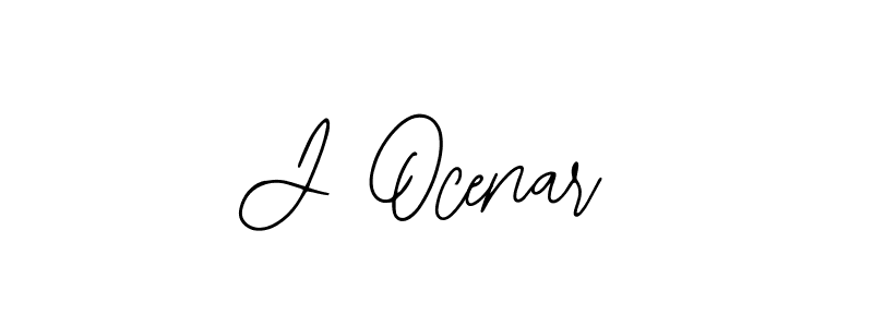 Use a signature maker to create a handwritten signature online. With this signature software, you can design (Bearetta-2O07w) your own signature for name J Ocenar. J Ocenar signature style 12 images and pictures png