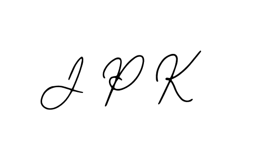 Design your own signature with our free online signature maker. With this signature software, you can create a handwritten (Bearetta-2O07w) signature for name J P K. J P K signature style 12 images and pictures png