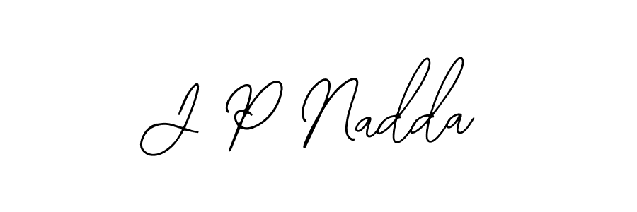 Best and Professional Signature Style for J P Nadda. Bearetta-2O07w Best Signature Style Collection. J P Nadda signature style 12 images and pictures png