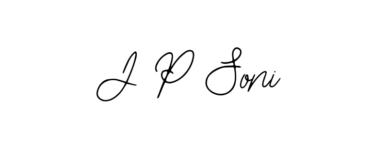 Similarly Bearetta-2O07w is the best handwritten signature design. Signature creator online .You can use it as an online autograph creator for name J P Soni. J P Soni signature style 12 images and pictures png