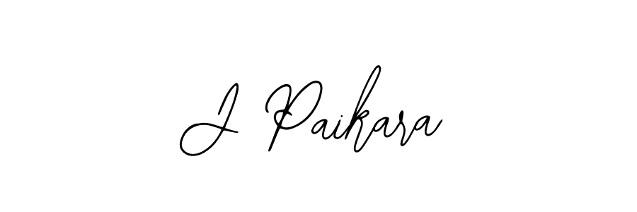 How to Draw J Paikara signature style? Bearetta-2O07w is a latest design signature styles for name J Paikara. J Paikara signature style 12 images and pictures png