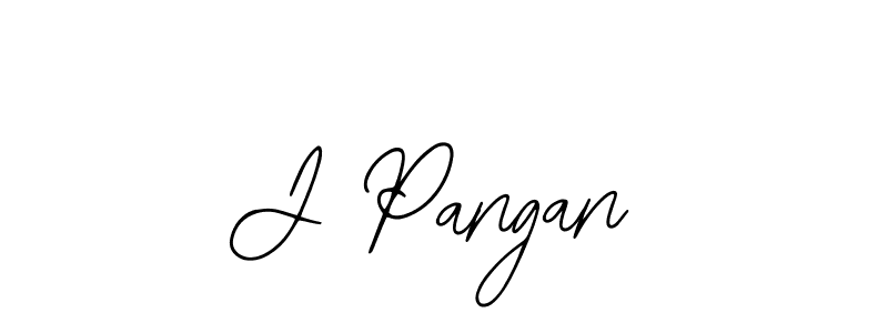 You should practise on your own different ways (Bearetta-2O07w) to write your name (J Pangan) in signature. don't let someone else do it for you. J Pangan signature style 12 images and pictures png