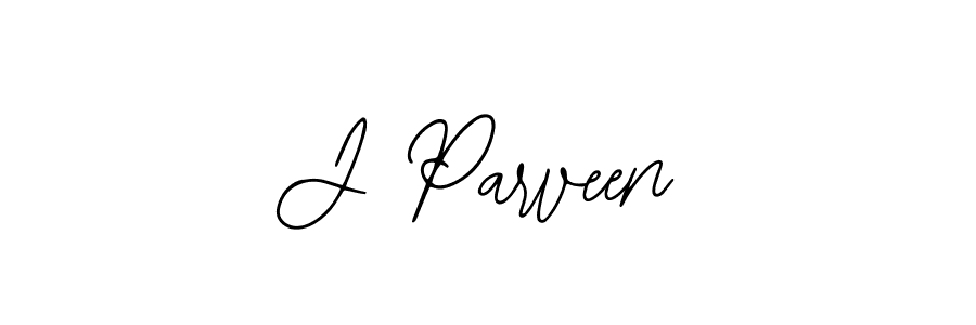Also we have J Parveen name is the best signature style. Create professional handwritten signature collection using Bearetta-2O07w autograph style. J Parveen signature style 12 images and pictures png