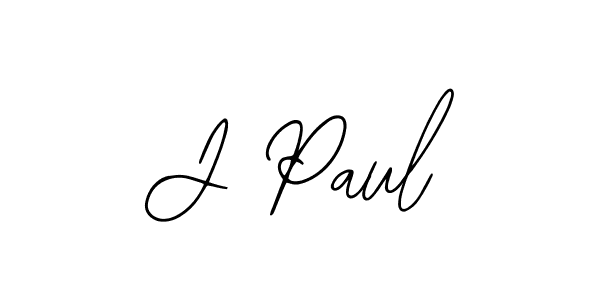 You should practise on your own different ways (Bearetta-2O07w) to write your name (J Paul) in signature. don't let someone else do it for you. J Paul signature style 12 images and pictures png
