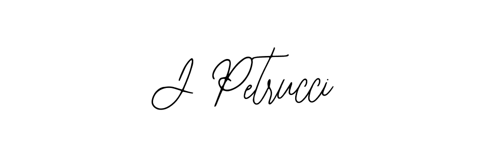 Design your own signature with our free online signature maker. With this signature software, you can create a handwritten (Bearetta-2O07w) signature for name J Petrucci. J Petrucci signature style 12 images and pictures png