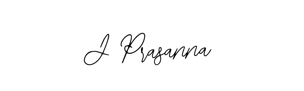 Best and Professional Signature Style for J Prasanna. Bearetta-2O07w Best Signature Style Collection. J Prasanna signature style 12 images and pictures png