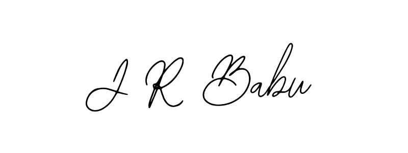 Also You can easily find your signature by using the search form. We will create J R Babu name handwritten signature images for you free of cost using Bearetta-2O07w sign style. J R Babu signature style 12 images and pictures png