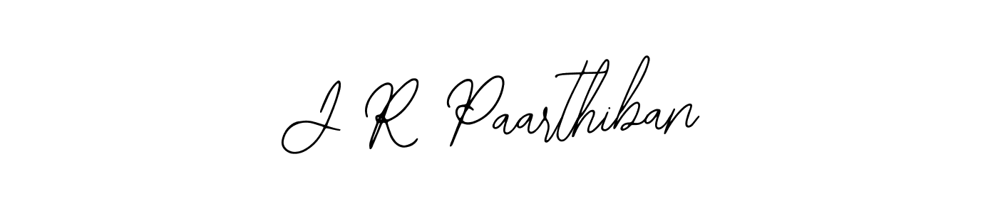 Design your own signature with our free online signature maker. With this signature software, you can create a handwritten (Bearetta-2O07w) signature for name J R Paarthiban. J R Paarthiban signature style 12 images and pictures png