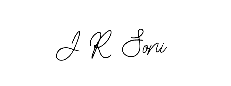 Make a beautiful signature design for name J R Soni. With this signature (Bearetta-2O07w) style, you can create a handwritten signature for free. J R Soni signature style 12 images and pictures png