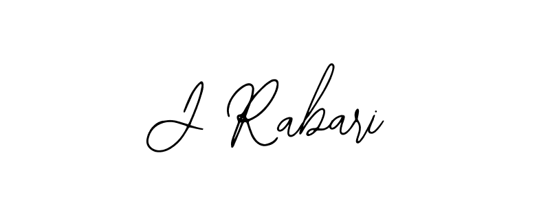 How to make J Rabari signature? Bearetta-2O07w is a professional autograph style. Create handwritten signature for J Rabari name. J Rabari signature style 12 images and pictures png