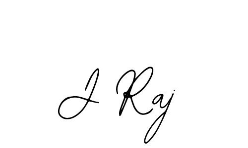 You should practise on your own different ways (Bearetta-2O07w) to write your name (J Raj) in signature. don't let someone else do it for you. J Raj signature style 12 images and pictures png