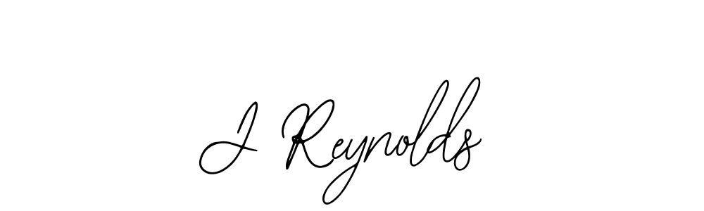 Design your own signature with our free online signature maker. With this signature software, you can create a handwritten (Bearetta-2O07w) signature for name J Reynolds. J Reynolds signature style 12 images and pictures png
