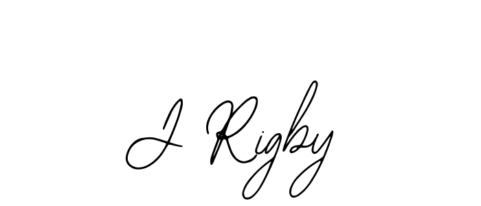 Use a signature maker to create a handwritten signature online. With this signature software, you can design (Bearetta-2O07w) your own signature for name J Rigby. J Rigby signature style 12 images and pictures png