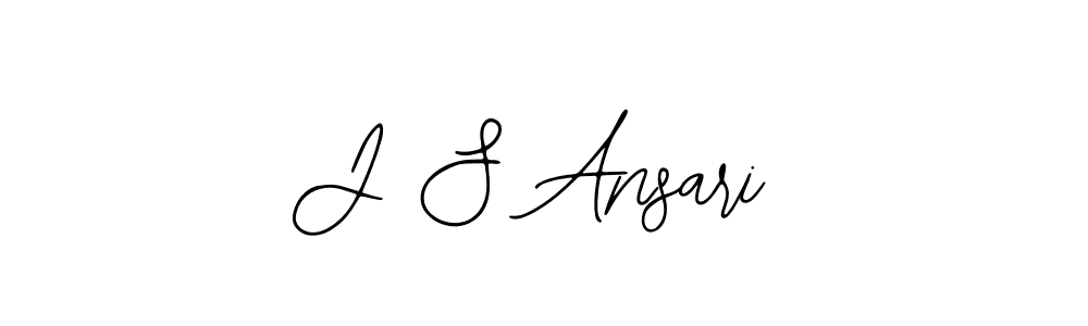 Use a signature maker to create a handwritten signature online. With this signature software, you can design (Bearetta-2O07w) your own signature for name J S Ansari. J S Ansari signature style 12 images and pictures png