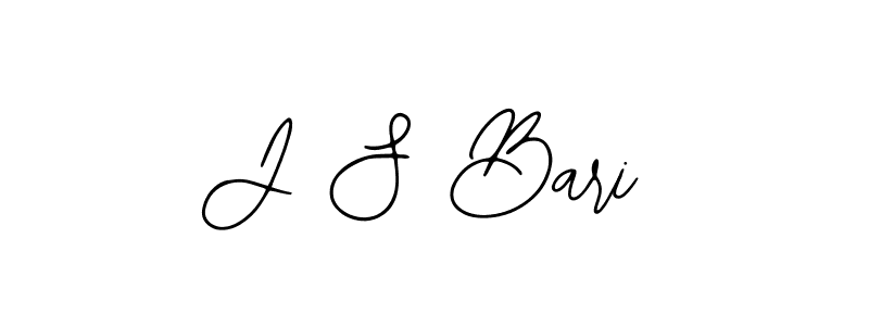 Use a signature maker to create a handwritten signature online. With this signature software, you can design (Bearetta-2O07w) your own signature for name J S Bari. J S Bari signature style 12 images and pictures png