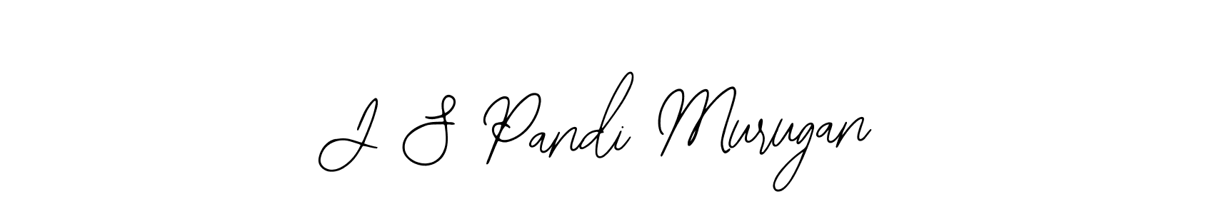 You should practise on your own different ways (Bearetta-2O07w) to write your name (J S Pandi Murugan) in signature. don't let someone else do it for you. J S Pandi Murugan signature style 12 images and pictures png