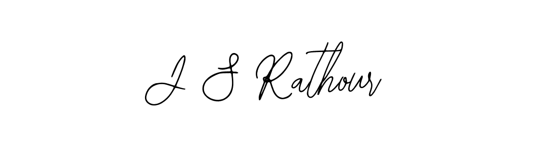 The best way (Bearetta-2O07w) to make a short signature is to pick only two or three words in your name. The name J S Rathour include a total of six letters. For converting this name. J S Rathour signature style 12 images and pictures png