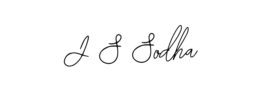 How to make J S Sodha signature? Bearetta-2O07w is a professional autograph style. Create handwritten signature for J S Sodha name. J S Sodha signature style 12 images and pictures png