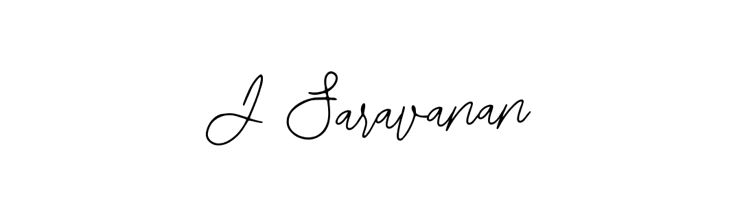 The best way (Bearetta-2O07w) to make a short signature is to pick only two or three words in your name. The name J Saravanan include a total of six letters. For converting this name. J Saravanan signature style 12 images and pictures png