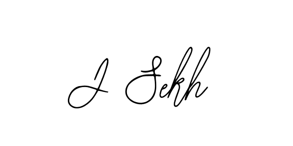 Also we have J Sekh name is the best signature style. Create professional handwritten signature collection using Bearetta-2O07w autograph style. J Sekh signature style 12 images and pictures png