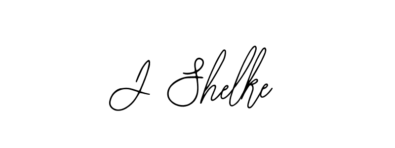 You should practise on your own different ways (Bearetta-2O07w) to write your name (J Shelke) in signature. don't let someone else do it for you. J Shelke signature style 12 images and pictures png