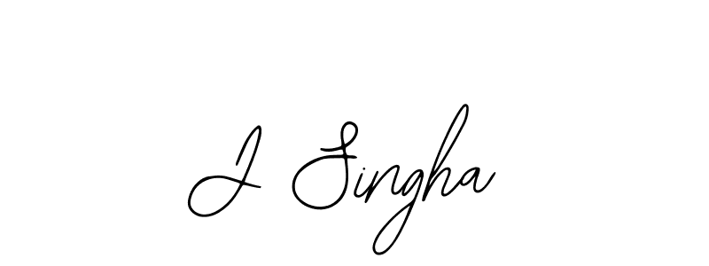 Also we have J Singha name is the best signature style. Create professional handwritten signature collection using Bearetta-2O07w autograph style. J Singha signature style 12 images and pictures png