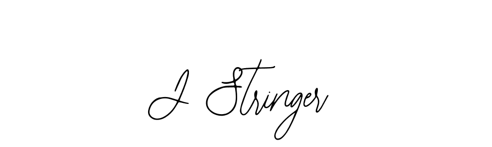 How to make J Stringer name signature. Use Bearetta-2O07w style for creating short signs online. This is the latest handwritten sign. J Stringer signature style 12 images and pictures png