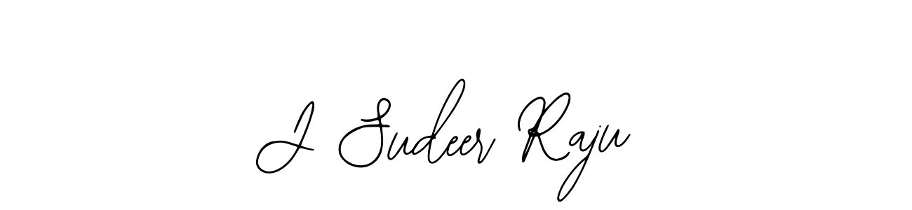 Bearetta-2O07w is a professional signature style that is perfect for those who want to add a touch of class to their signature. It is also a great choice for those who want to make their signature more unique. Get J Sudeer Raju name to fancy signature for free. J Sudeer Raju signature style 12 images and pictures png
