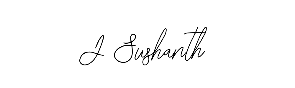 Make a beautiful signature design for name J Sushanth. Use this online signature maker to create a handwritten signature for free. J Sushanth signature style 12 images and pictures png