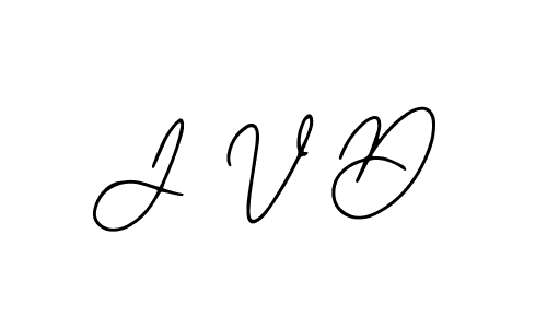 Make a beautiful signature design for name J V D. With this signature (Bearetta-2O07w) style, you can create a handwritten signature for free. J V D signature style 12 images and pictures png