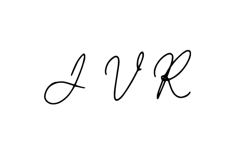 J V R stylish signature style. Best Handwritten Sign (Bearetta-2O07w) for my name. Handwritten Signature Collection Ideas for my name J V R. J V R signature style 12 images and pictures png