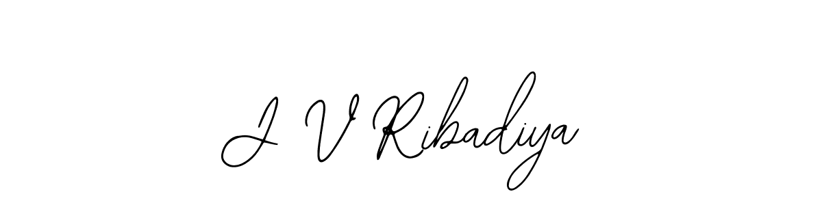 Once you've used our free online signature maker to create your best signature Bearetta-2O07w style, it's time to enjoy all of the benefits that J V Ribadiya name signing documents. J V Ribadiya signature style 12 images and pictures png