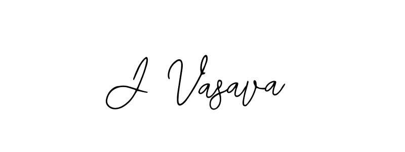 Best and Professional Signature Style for J Vasava. Bearetta-2O07w Best Signature Style Collection. J Vasava signature style 12 images and pictures png