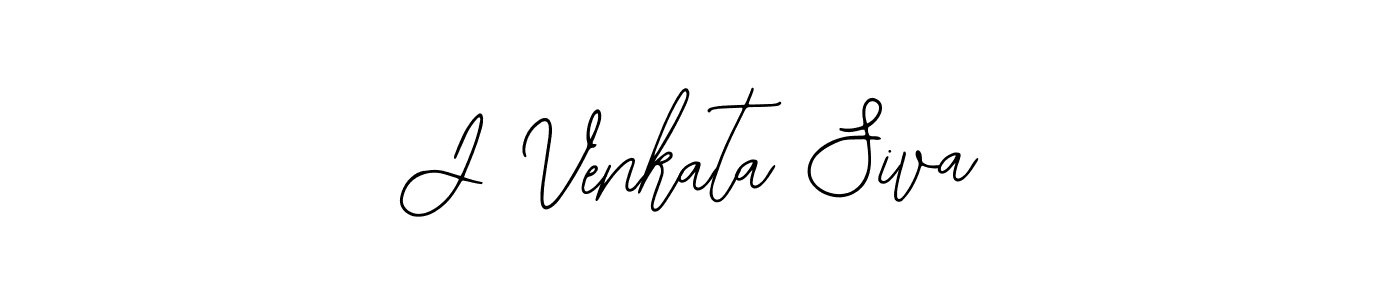 Make a beautiful signature design for name J Venkata Siva. With this signature (Bearetta-2O07w) style, you can create a handwritten signature for free. J Venkata Siva signature style 12 images and pictures png