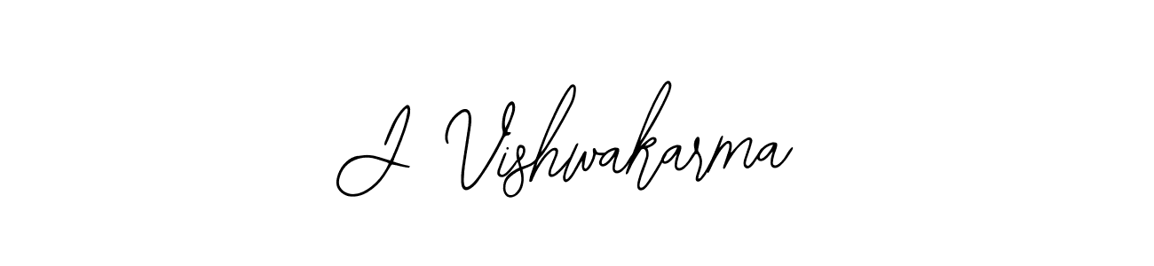 Also You can easily find your signature by using the search form. We will create J Vishwakarma name handwritten signature images for you free of cost using Bearetta-2O07w sign style. J Vishwakarma signature style 12 images and pictures png