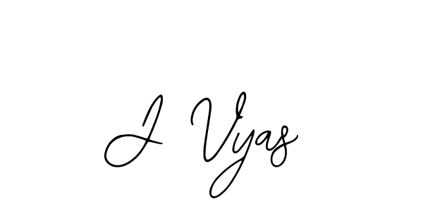 Make a beautiful signature design for name J Vyas. With this signature (Bearetta-2O07w) style, you can create a handwritten signature for free. J Vyas signature style 12 images and pictures png