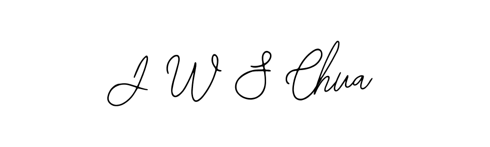 if you are searching for the best signature style for your name J W S Chua. so please give up your signature search. here we have designed multiple signature styles  using Bearetta-2O07w. J W S Chua signature style 12 images and pictures png