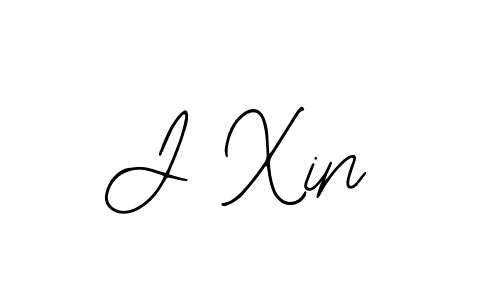 Create a beautiful signature design for name J Xin. With this signature (Bearetta-2O07w) fonts, you can make a handwritten signature for free. J Xin signature style 12 images and pictures png