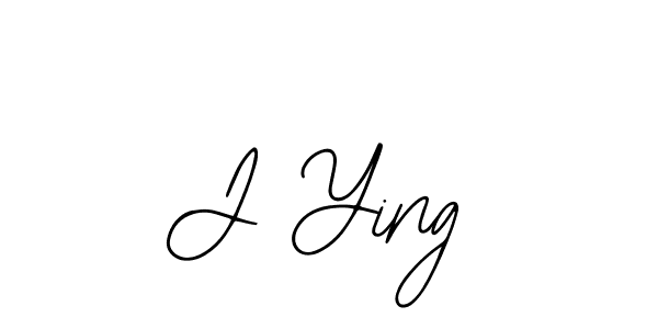 Similarly Bearetta-2O07w is the best handwritten signature design. Signature creator online .You can use it as an online autograph creator for name J Ying. J Ying signature style 12 images and pictures png