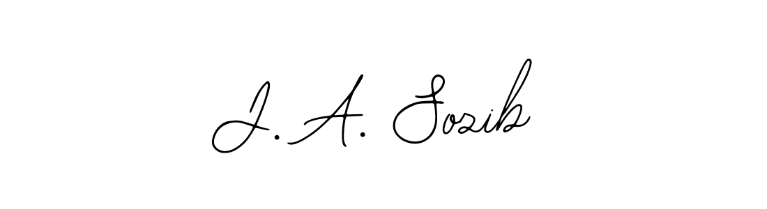 Here are the top 10 professional signature styles for the name J. A. Sozib. These are the best autograph styles you can use for your name. J. A. Sozib signature style 12 images and pictures png