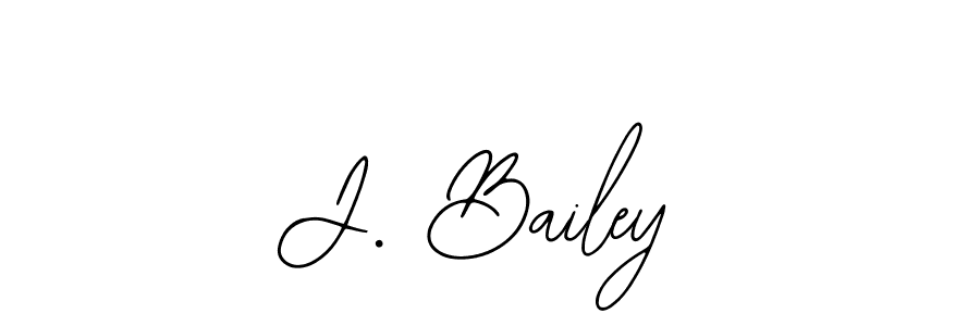 How to make J. Bailey signature? Bearetta-2O07w is a professional autograph style. Create handwritten signature for J. Bailey name. J. Bailey signature style 12 images and pictures png