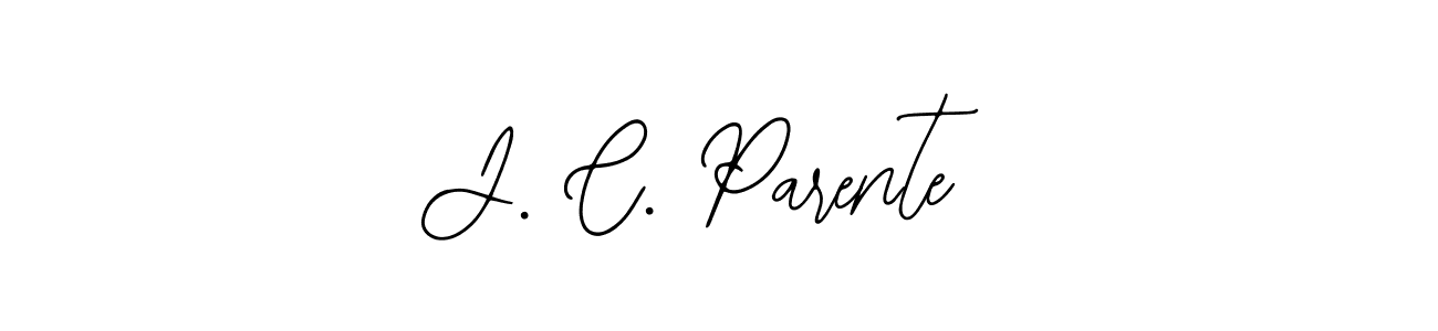 It looks lik you need a new signature style for name J. C. Parente. Design unique handwritten (Bearetta-2O07w) signature with our free signature maker in just a few clicks. J. C. Parente signature style 12 images and pictures png