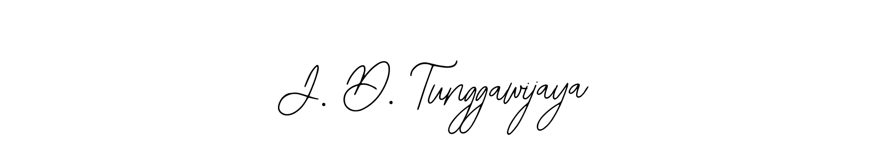 Similarly Bearetta-2O07w is the best handwritten signature design. Signature creator online .You can use it as an online autograph creator for name J. D. Tunggawijaya. J. D. Tunggawijaya signature style 12 images and pictures png