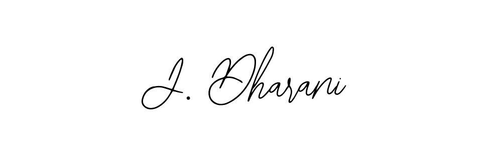 How to make J. Dharani signature? Bearetta-2O07w is a professional autograph style. Create handwritten signature for J. Dharani name. J. Dharani signature style 12 images and pictures png