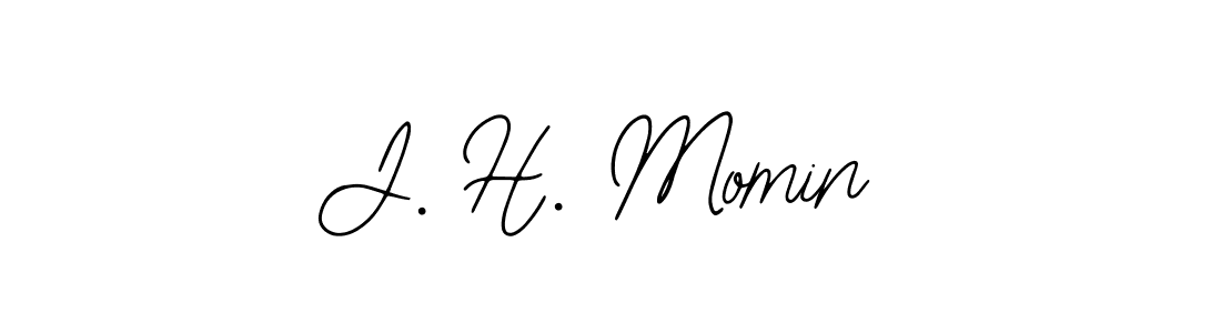 It looks lik you need a new signature style for name J. H. Momin. Design unique handwritten (Bearetta-2O07w) signature with our free signature maker in just a few clicks. J. H. Momin signature style 12 images and pictures png