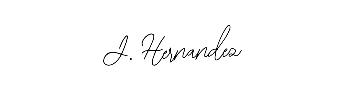 Make a beautiful signature design for name J. Hernandez. With this signature (Bearetta-2O07w) style, you can create a handwritten signature for free. J. Hernandez signature style 12 images and pictures png