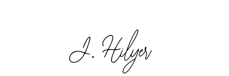 Also we have J. Hilyer name is the best signature style. Create professional handwritten signature collection using Bearetta-2O07w autograph style. J. Hilyer signature style 12 images and pictures png