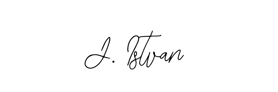 Similarly Bearetta-2O07w is the best handwritten signature design. Signature creator online .You can use it as an online autograph creator for name J. Istvan. J. Istvan signature style 12 images and pictures png